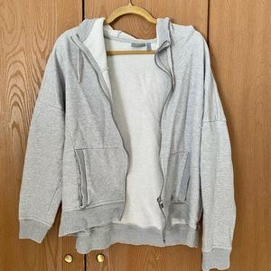 Grey Athleta Zip-up Hoodie Sz. XL